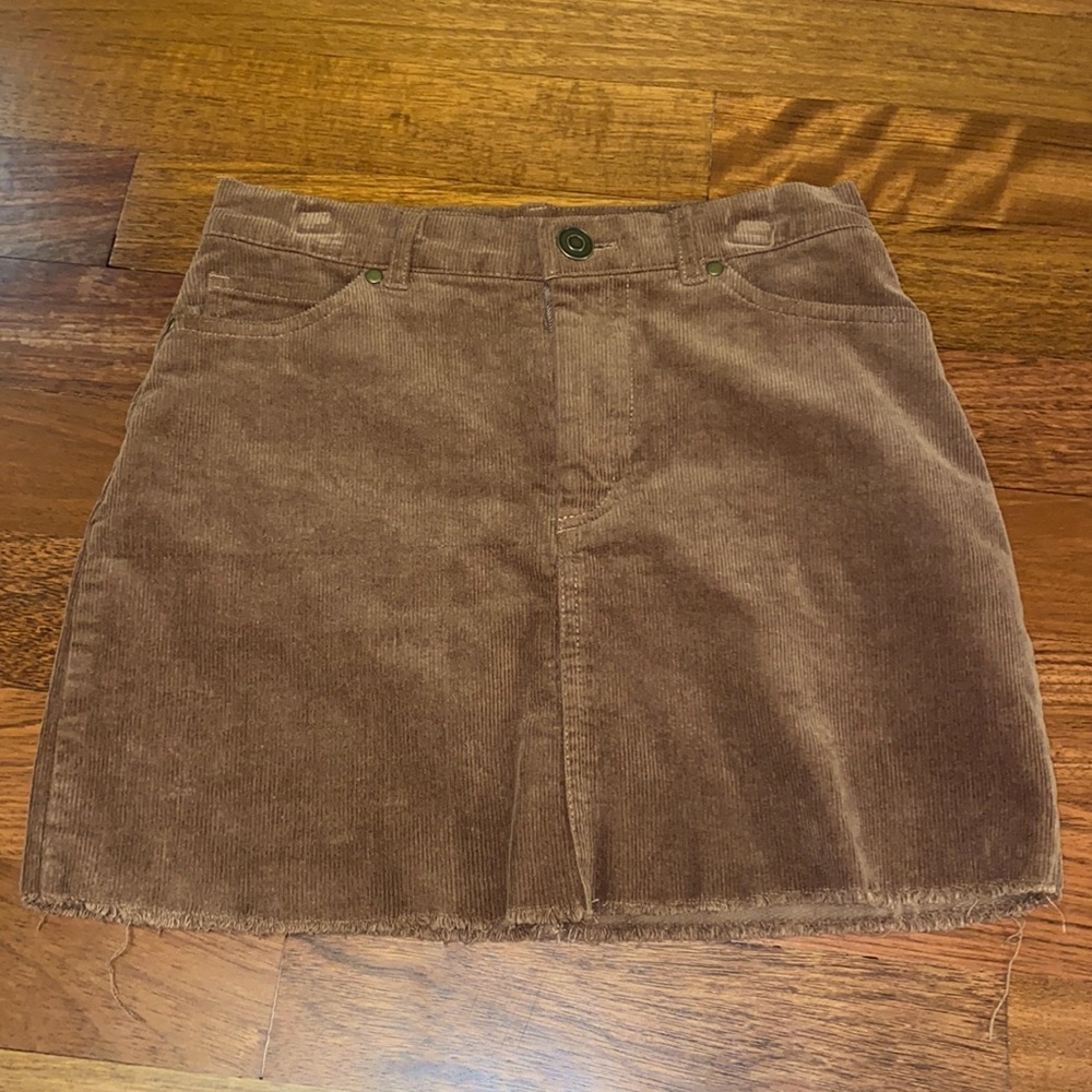 Corduroy Skirt
